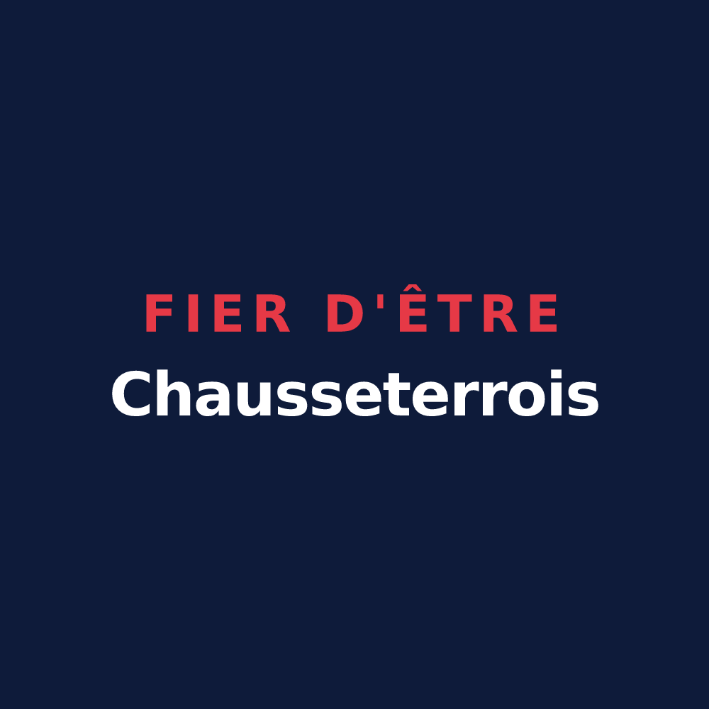 T-shirt « Fier d'être Chausseterrois » — design pour Cherier