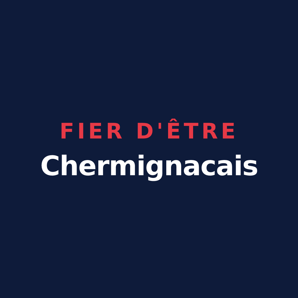 T-shirt « Fier d'être Chermignacais » — design pour Chermignac