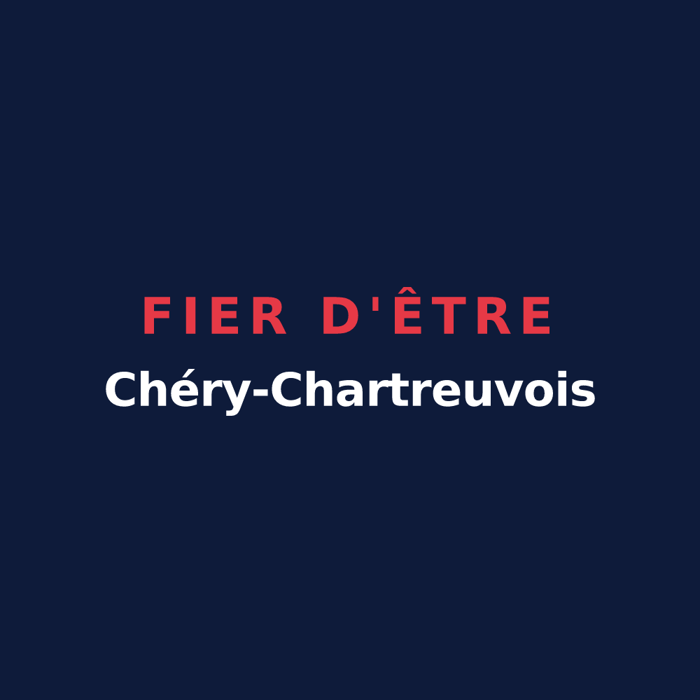 T-shirt « Fier d'être Chéry-Chartreuvois » — design pour Chéry-Chartreuve