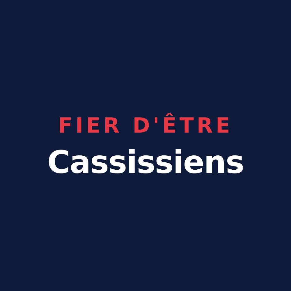 T-shirt « Fier d'être Cassissiens » — design pour Chessy