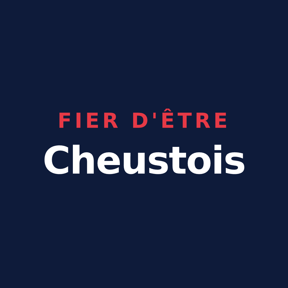 T-shirt « Fier d'être Cheustois » — design pour Cheust