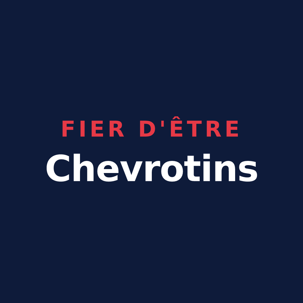 T-shirt « Fier d'être Chevrotins » — design pour Chevreuse