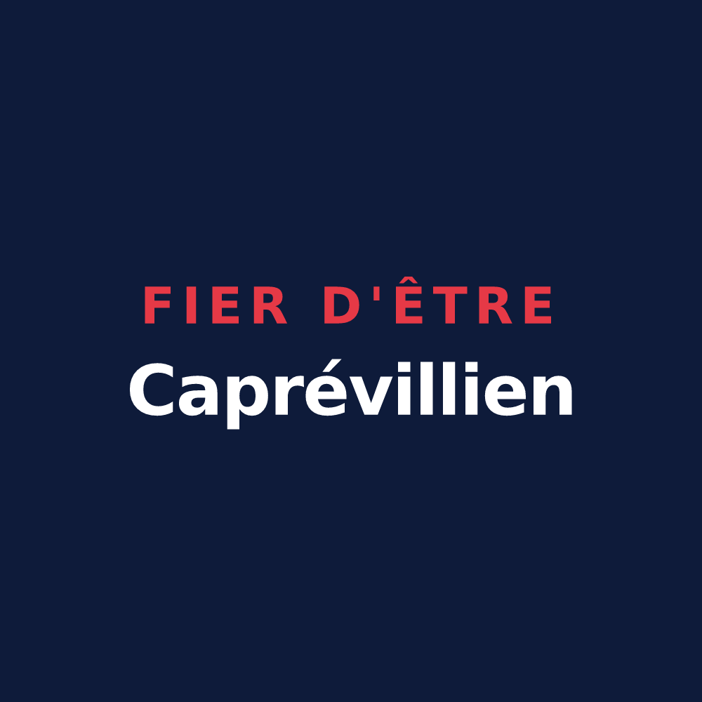 T-shirt « Fier d'être Caprévillien » — design pour Chèvreville