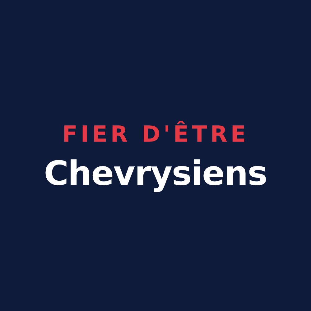 T-shirt « Fier d'être Chevrysiens » — design pour Chevry