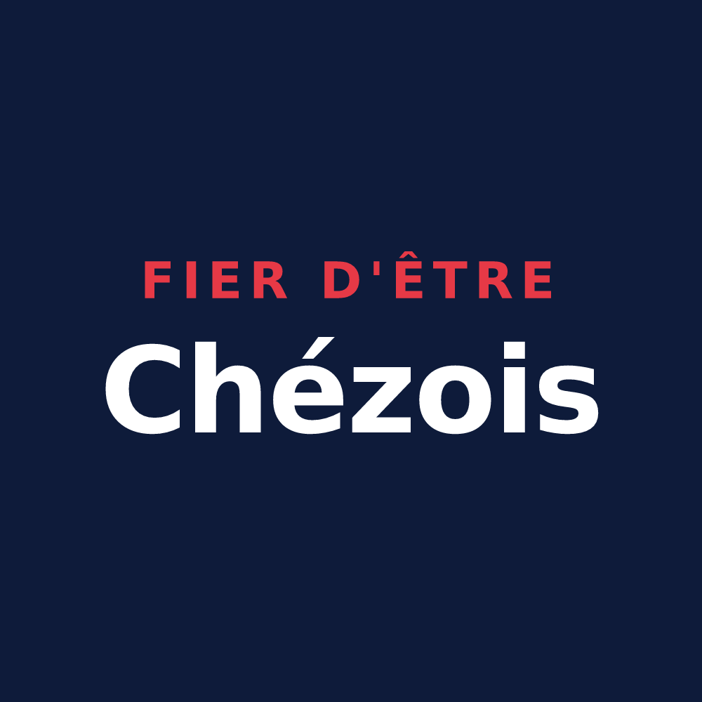 T-shirt « Fier d'être Chézois » — design pour Chèze