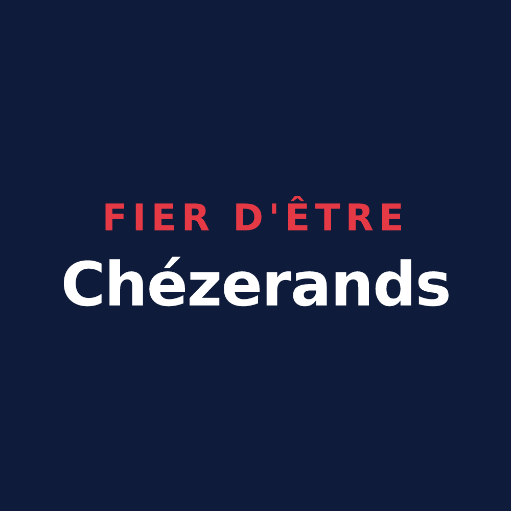 T-shirt « Fier d'être Chézerands » — design pour Chézery-Forens