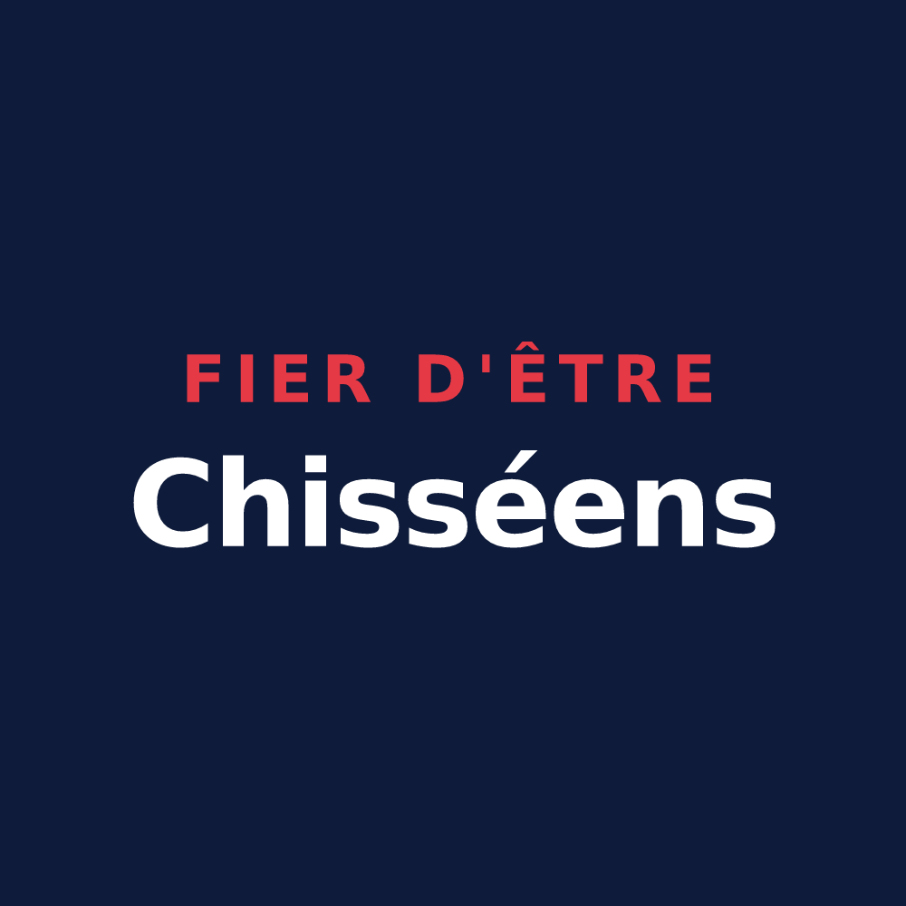T-shirt « Fier d'être Chisséens » — design pour Chissay-en-Touraine