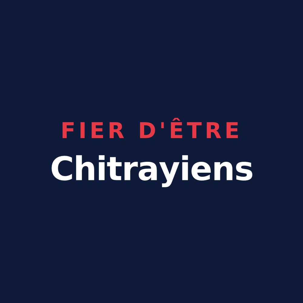 T-shirt « Fier d'être Chitrayiens » — design pour Chitray