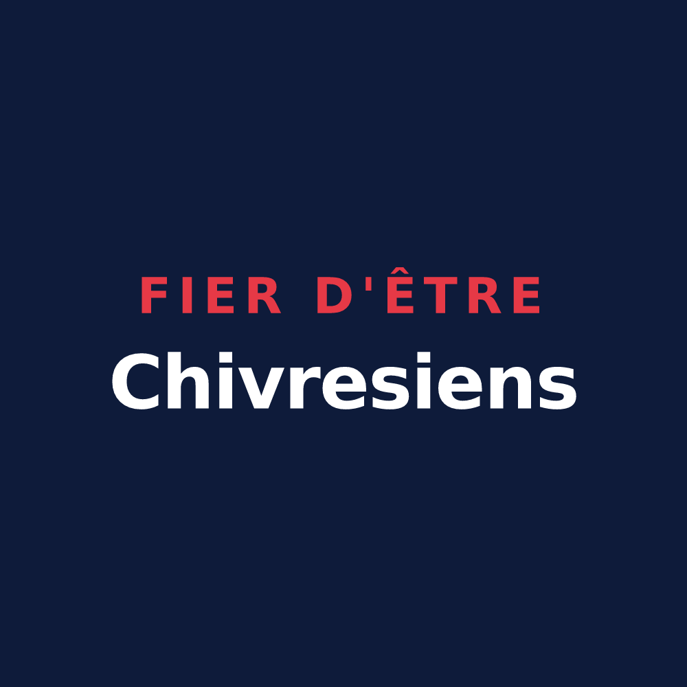 T-shirt « Fier d'être Chivresiens » — design pour Chivres-en-Laonnois