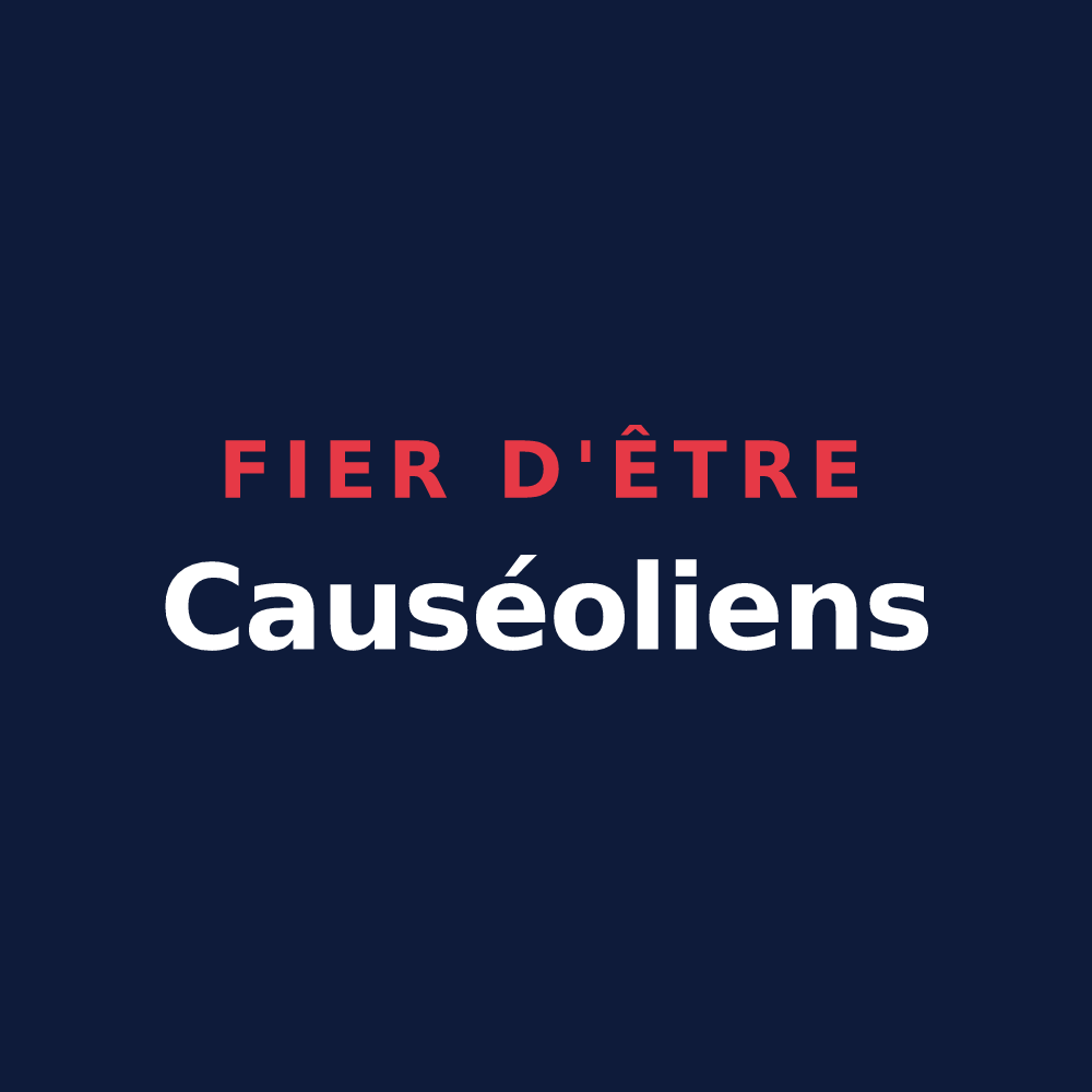 T-shirt « Fier d'être Causéoliens » — design pour Choiseul