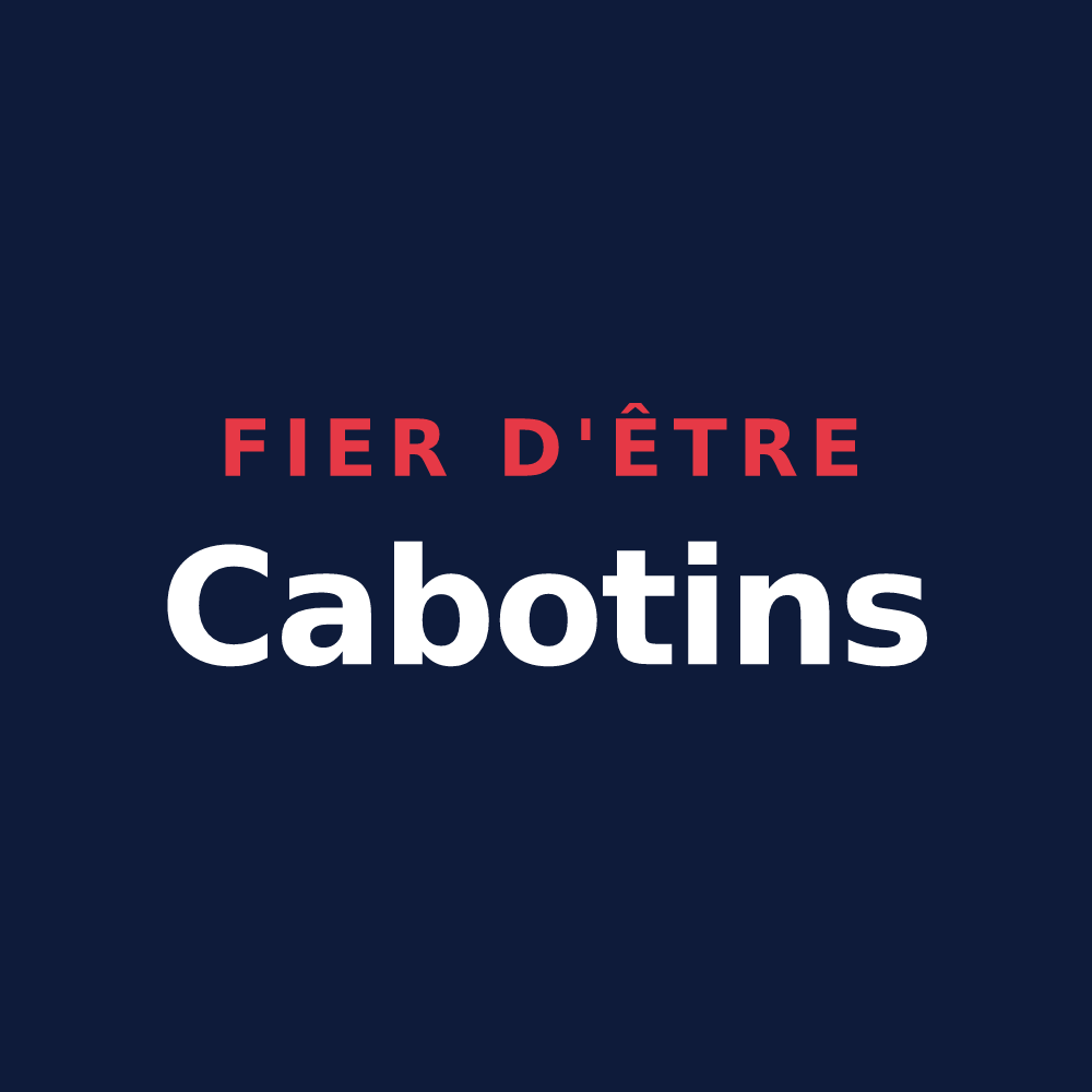 T-shirt « Fier d'être Cabotins » — design pour Choisey