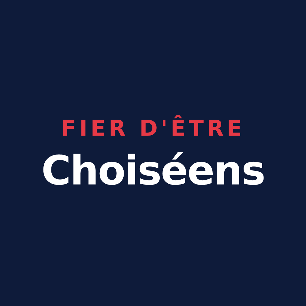 T-shirt « Fier d'être Choiséens » — design pour Choisy-en-Brie