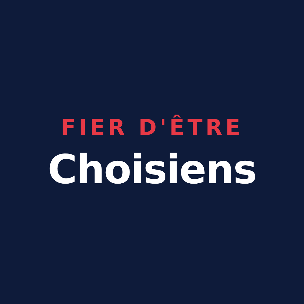 T-shirt « Fier d'être Choisiens » — design pour Choisy-la-Victoire