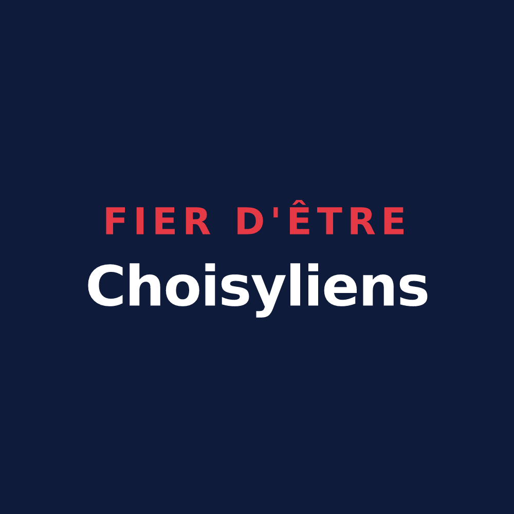 T-shirt « Fier d'être Choisyliens » — design pour Choisy