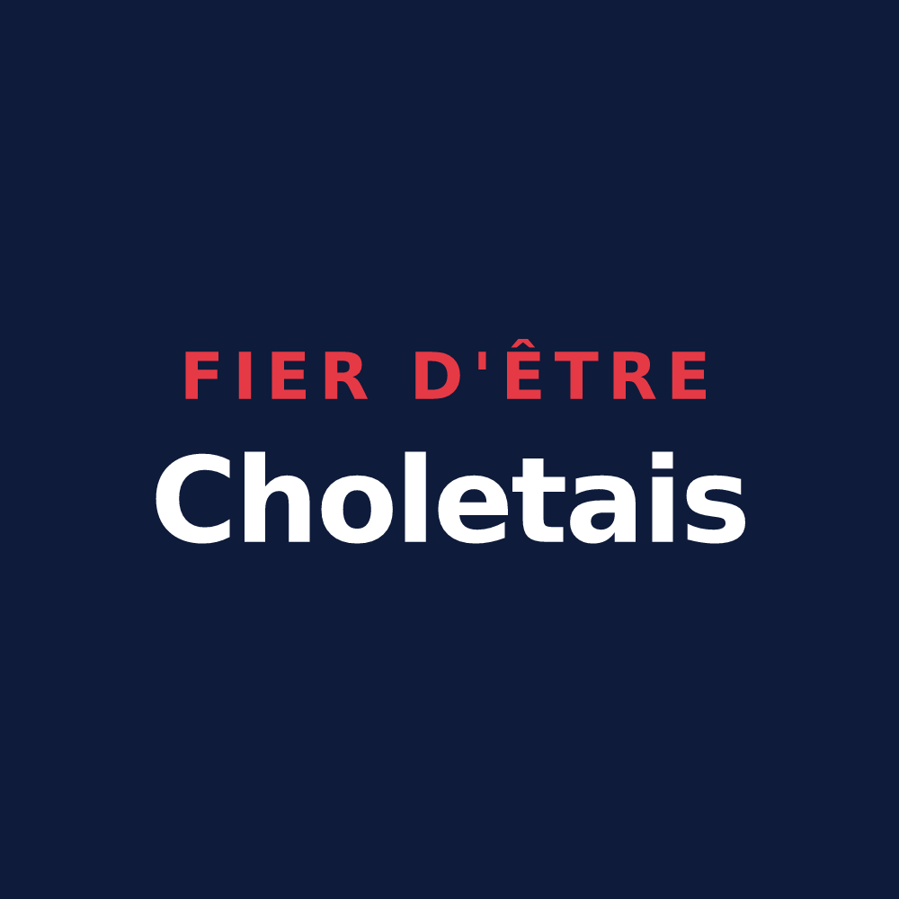 T-shirt « Fier d'être Choletais » — design pour Cholet