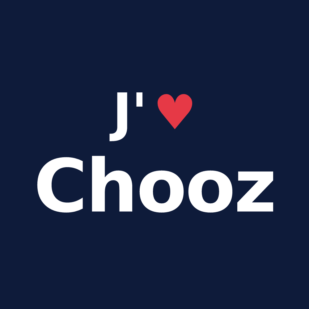 T-shirt personnalisé Chooz — design J'aime Chooz