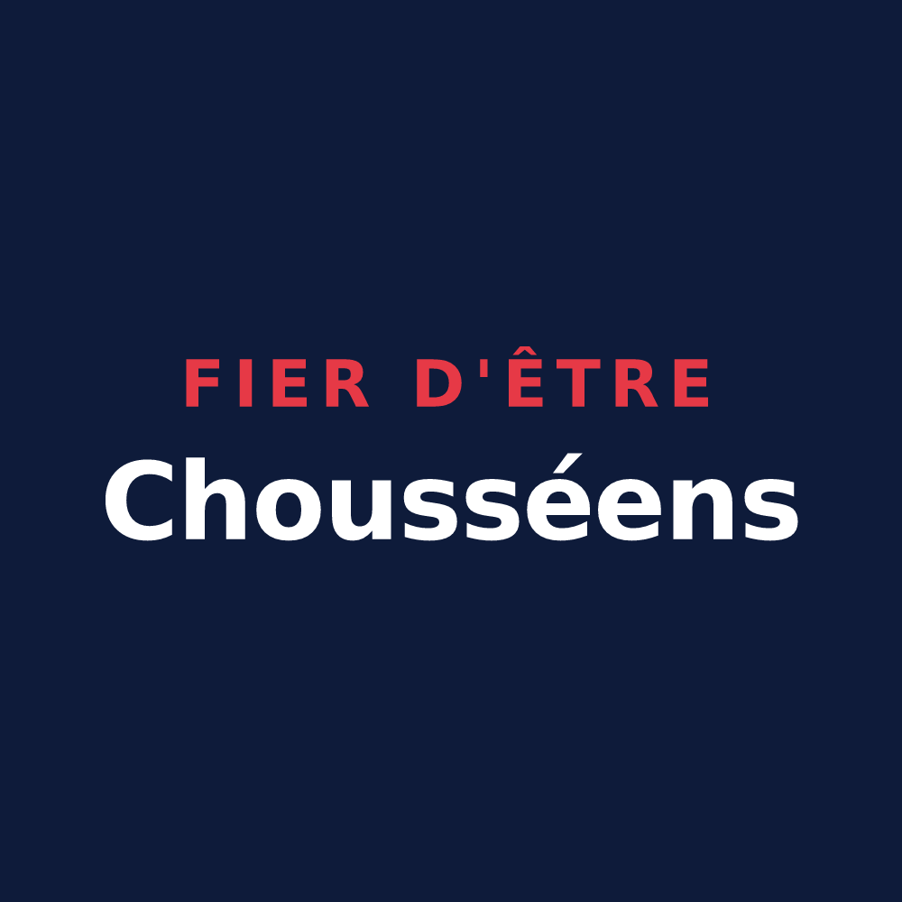T-shirt « Fier d'être Chousséens » — design pour Choussy