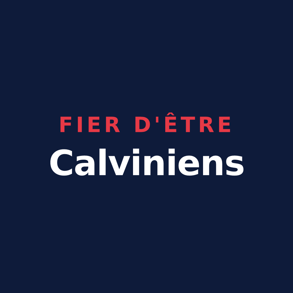 T-shirt « Fier d'être Calviniens » — design pour Chouvigny