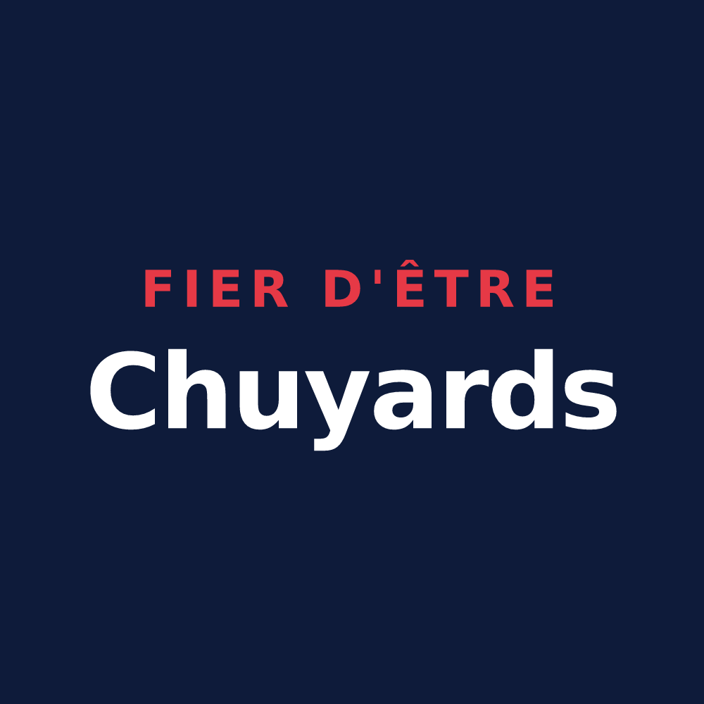T-shirt « Fier d'être Chuyards » — design pour Chuyer