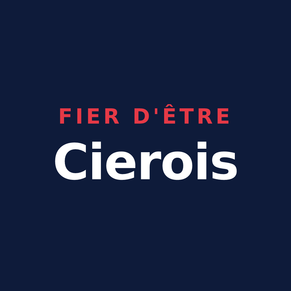 T-shirt « Fier d'être Cierois » — design pour Cier-de-Luchon