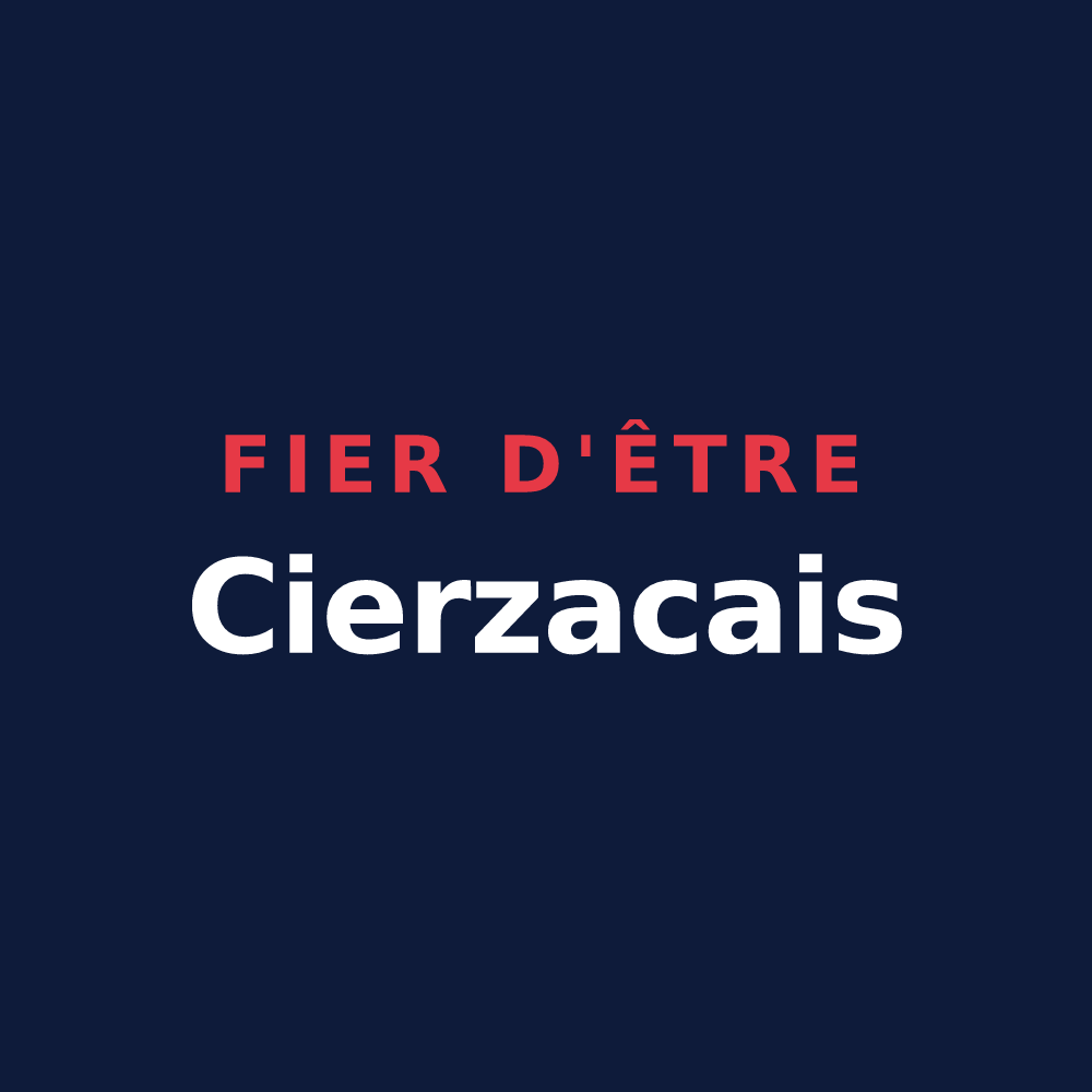 T-shirt « Fier d'être Cierzacais » — design pour Cierzac
