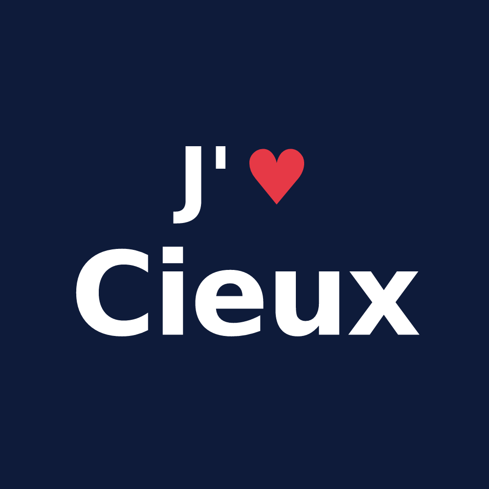 T-shirt personnalisé Cieux — design J'aime Cieux