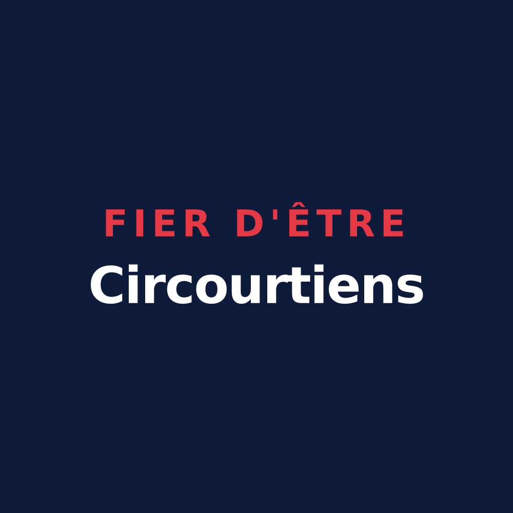 T-shirt « Fier d'être Circourtiens » — design pour Circourt