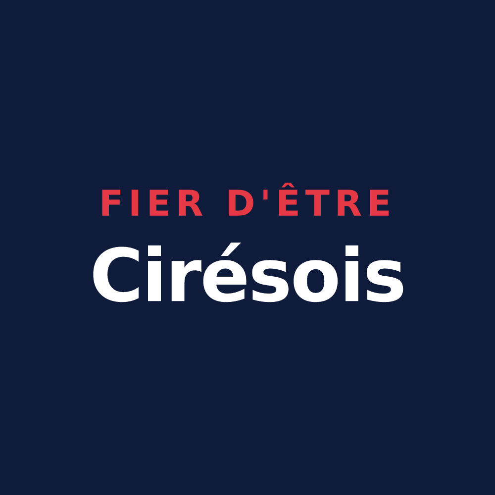 T-shirt « Fier d'être Cirésois » — design pour Cirès