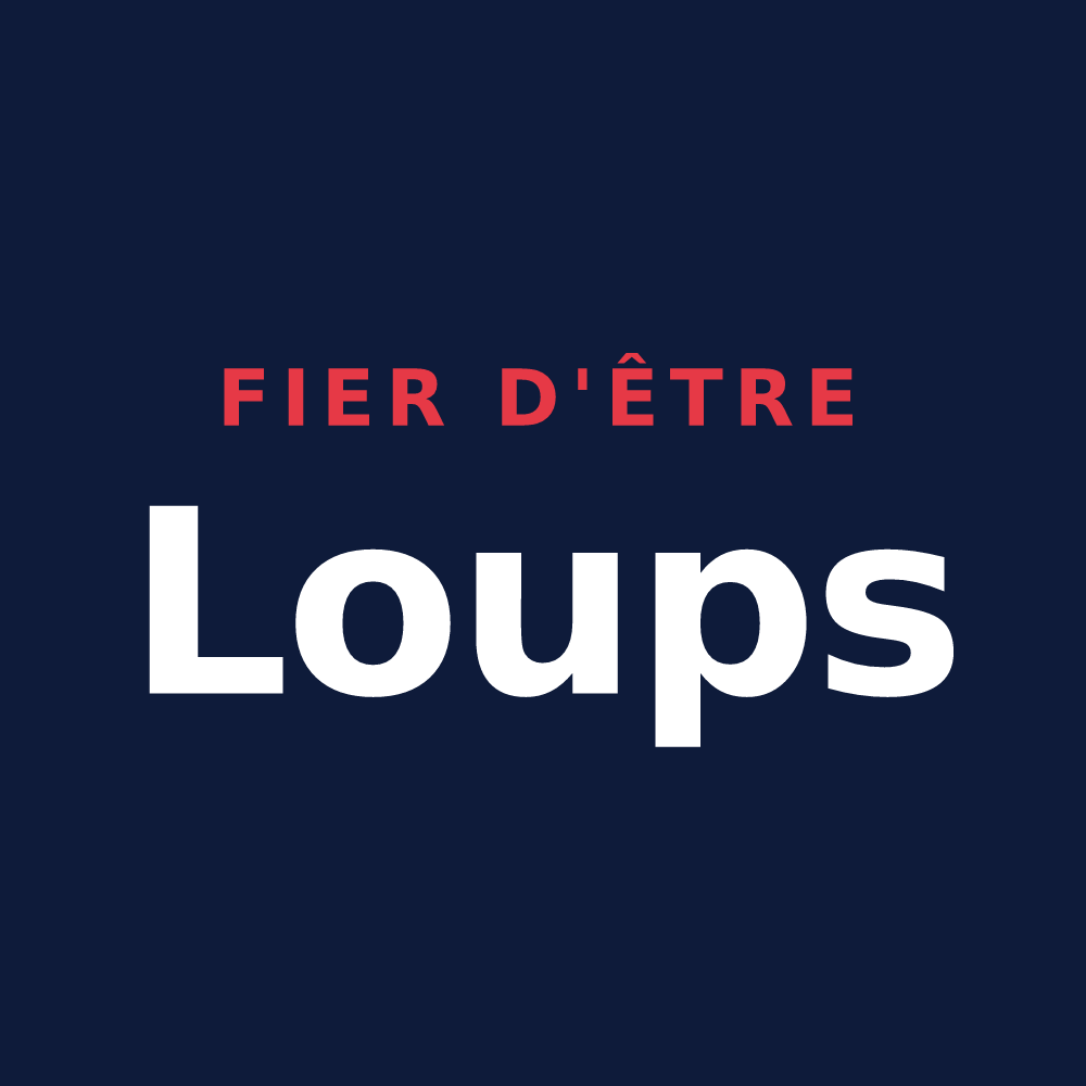 T-shirt « Fier d'être Loups » — design pour Cirey-sur-Vezouze