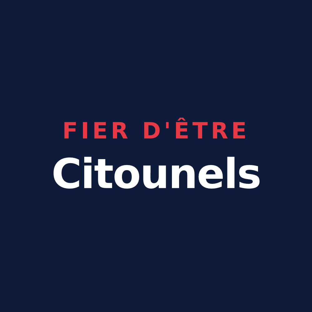 T-shirt « Fier d'être Citounels » — design pour Citou