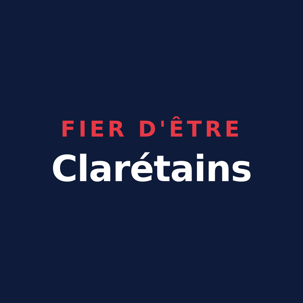 T-shirt « Fier d'être Clarétains » — design pour Claret