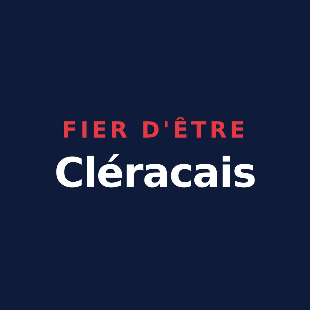 T-shirt « Fier d'être Cléracais » — design pour Clérac