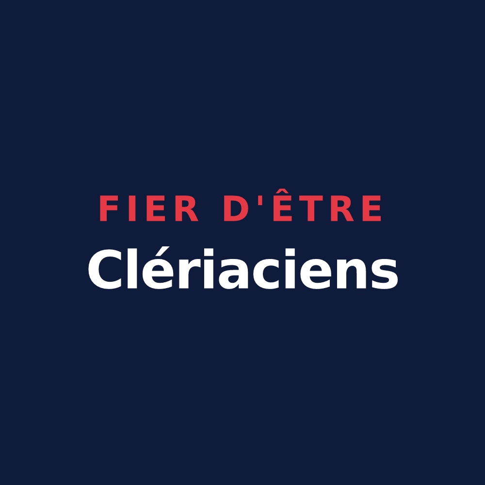 T-shirt « Fier d'être Clériaciens » — design pour Cléré-du-Bois
