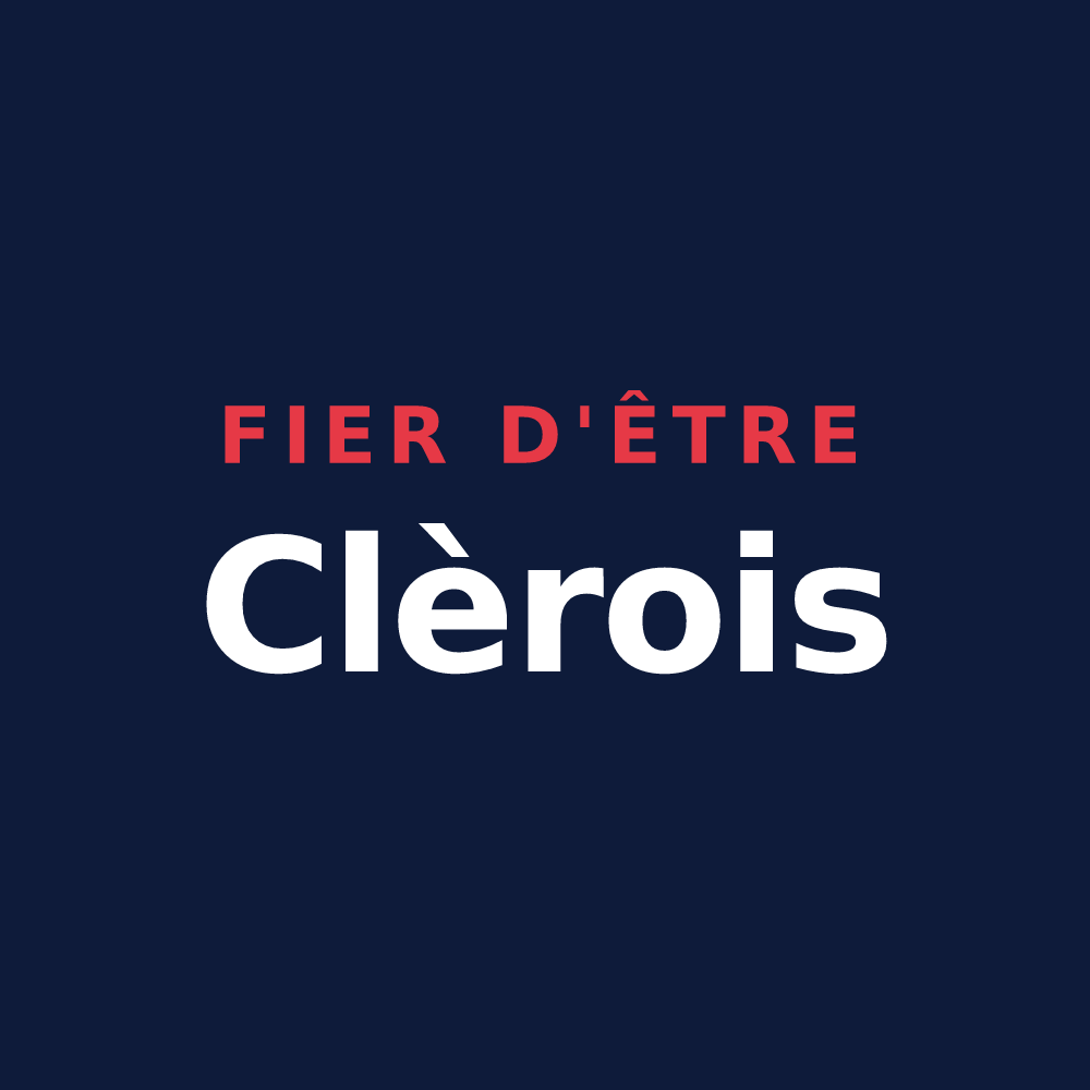 T-shirt « Fier d'être Clèrois » — design pour Clères