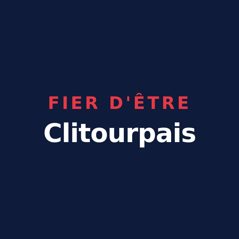 T-shirt « Fier d'être Clitourpais » — design pour Clitourps