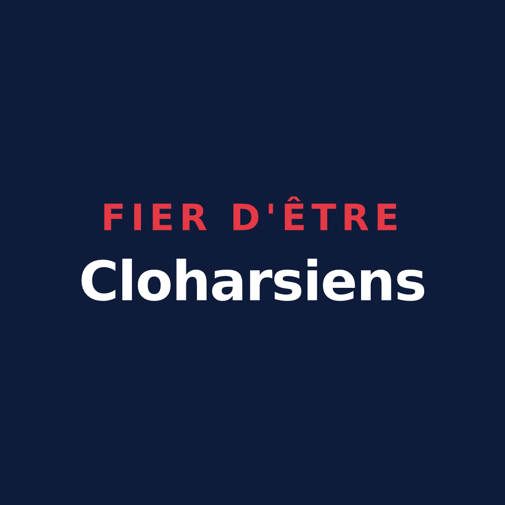 T-shirt « Fier d'être Cloharsiens » — design pour Clohars-Fouesnant