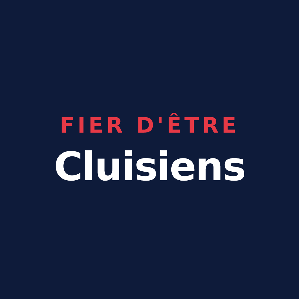T-shirt « Fier d'être Cluisiens » — design pour Cluis