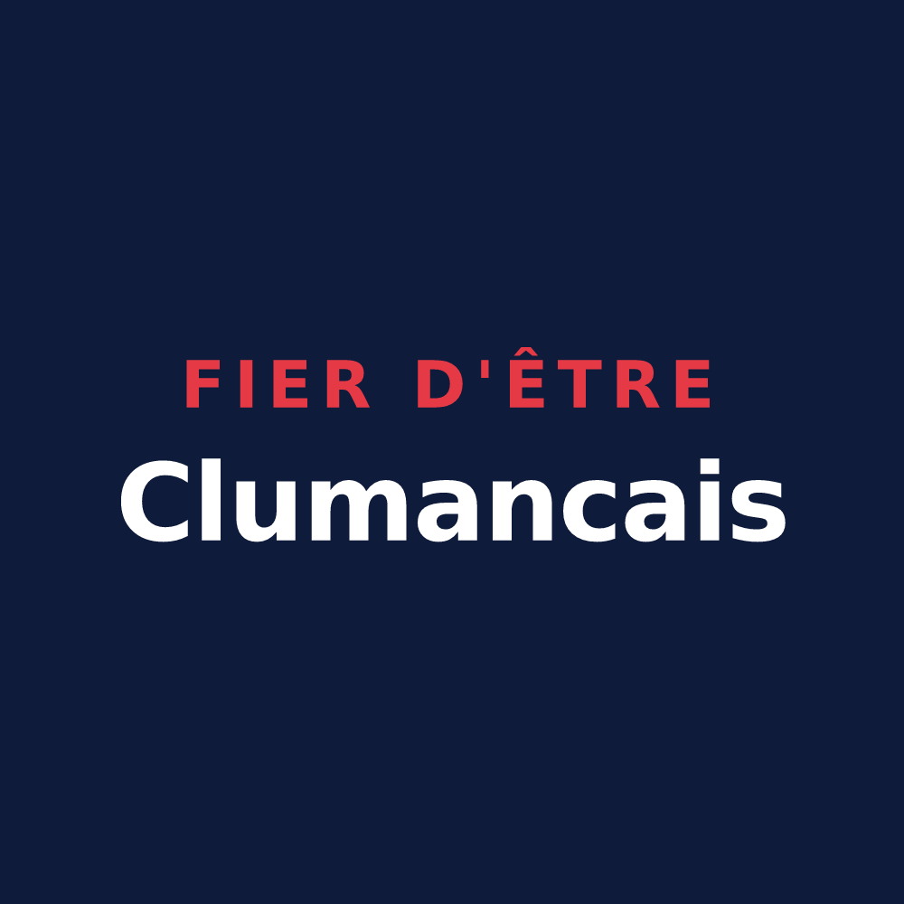 T-shirt « Fier d'être Clumancais » — design pour Clumanc