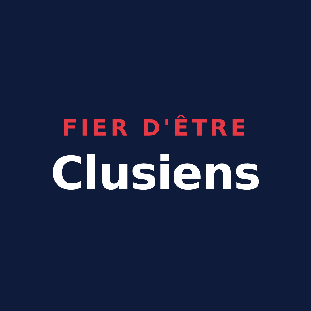 T-shirt « Fier d'être Clusiens » — design pour Cluses