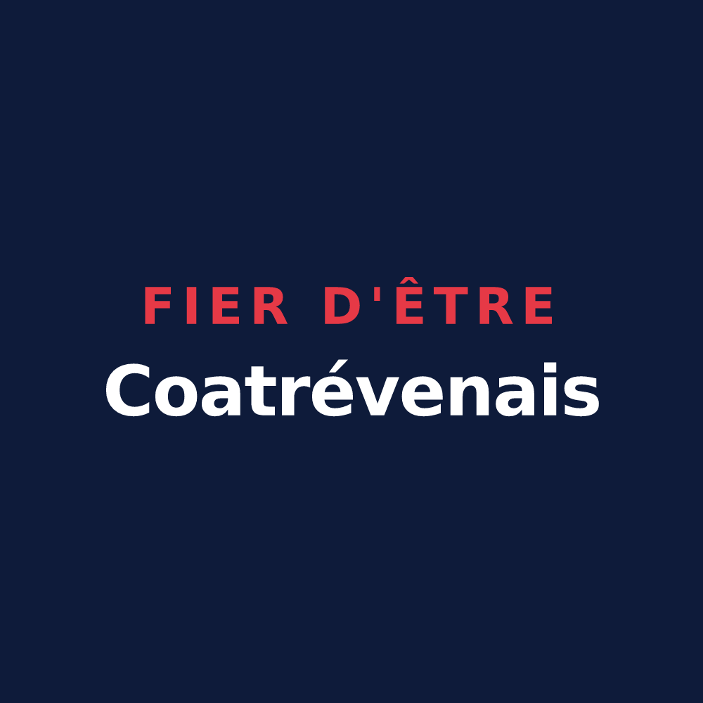 T-shirt « Fier d'être Coatrévenais » — design pour Coatréven