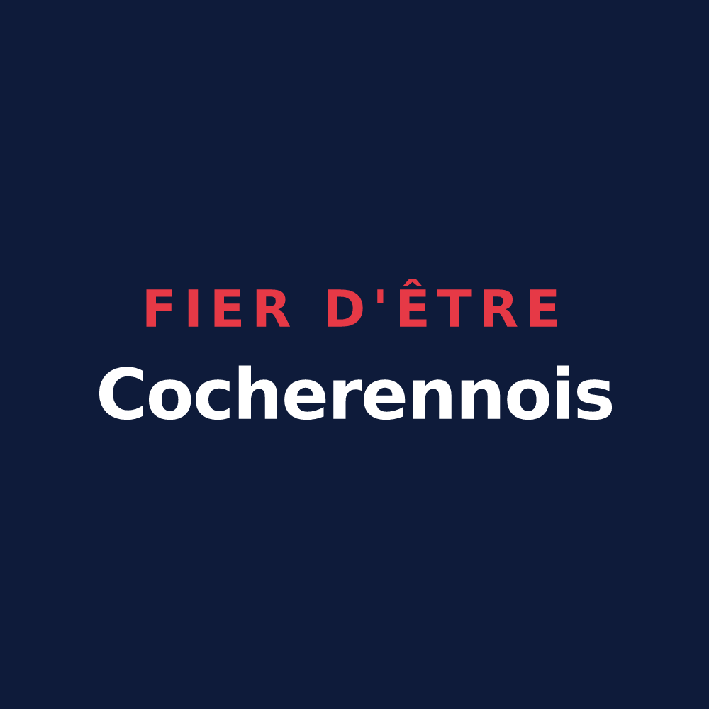 T-shirt « Fier d'être Cocherennois » — design pour Cocheren