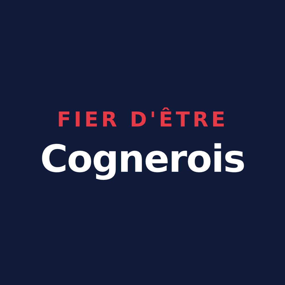 T-shirt « Fier d'être Cognerois » — design pour Cogners