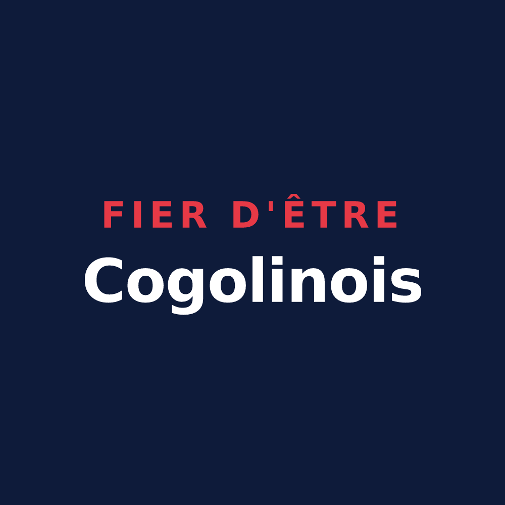 T-shirt « Fier d'être Cogolinois » — design pour Cogolin