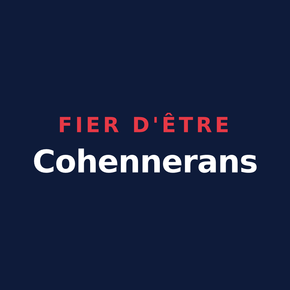 T-shirt « Fier d'être Cohennerans » — design pour Cohennoz