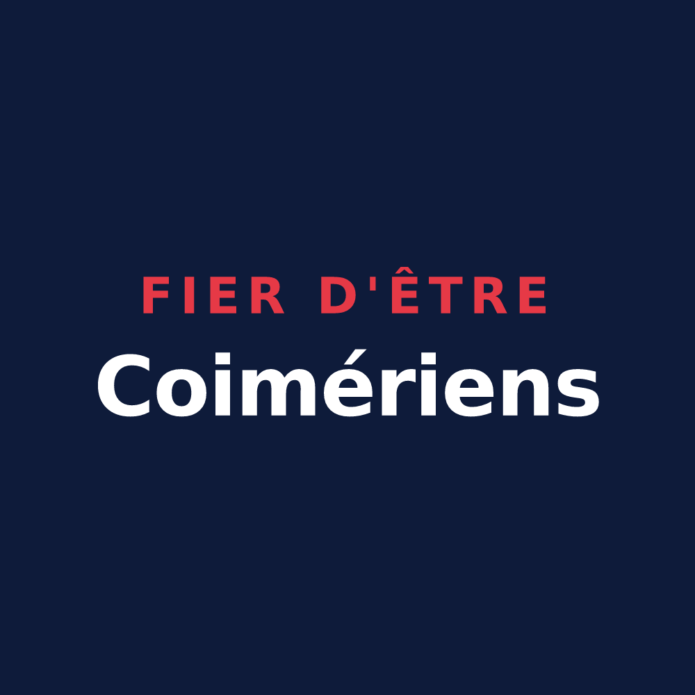 T-shirt « Fier d'être Coimériens » — design pour Coimères