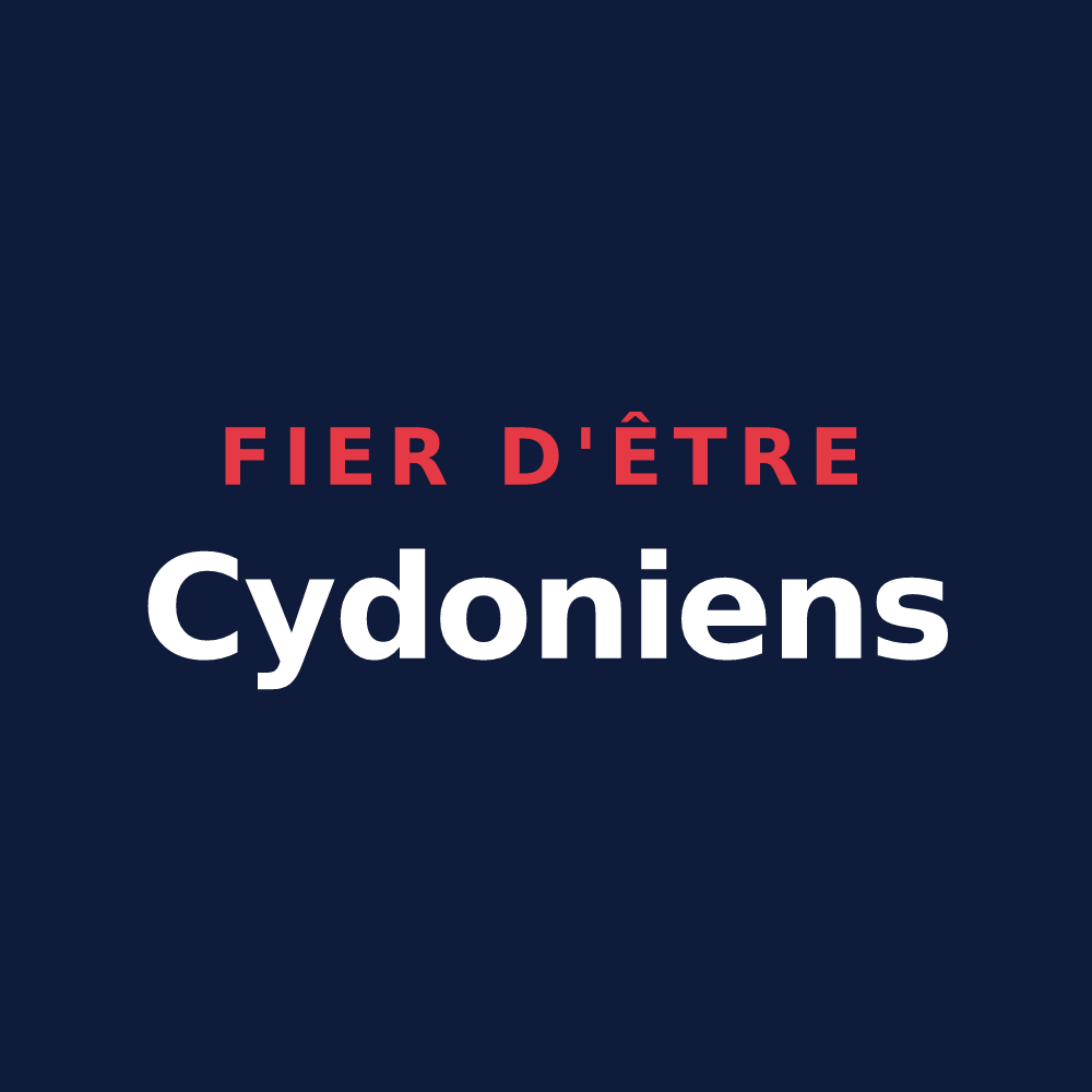 T-shirt « Fier d'être Cydoniens » — design pour Coin-sur-Seille