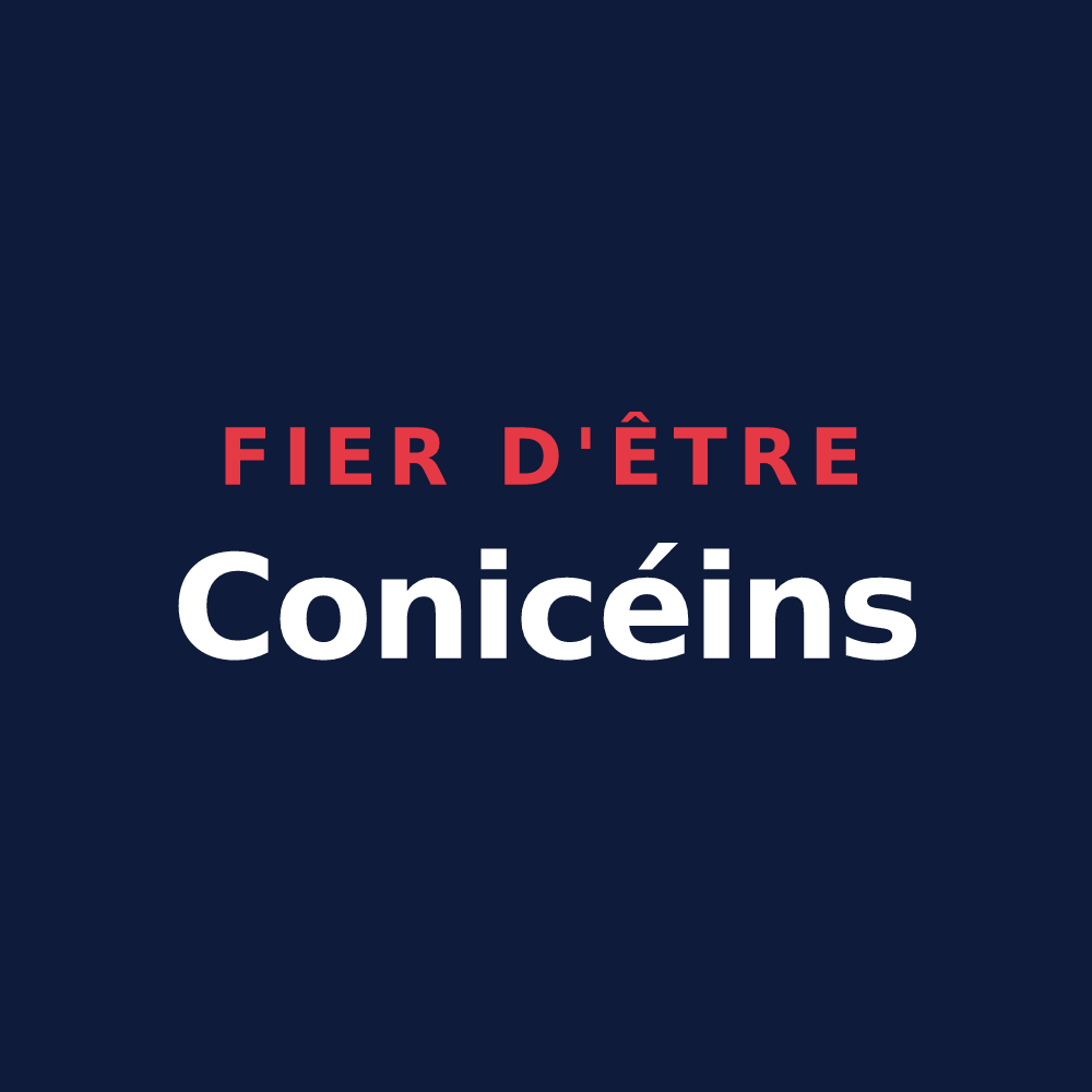 T-shirt « Fier d'être Conicéins » — design pour Coinces