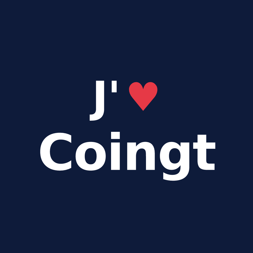 T-shirt personnalisé Coingt — design J'aime Coingt