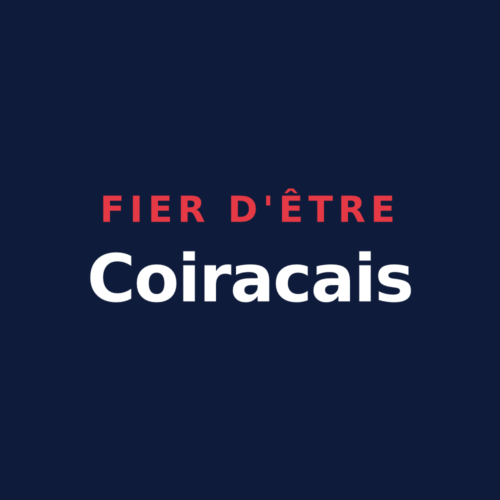 T-shirt « Fier d'être Coiracais » — design pour Coirac