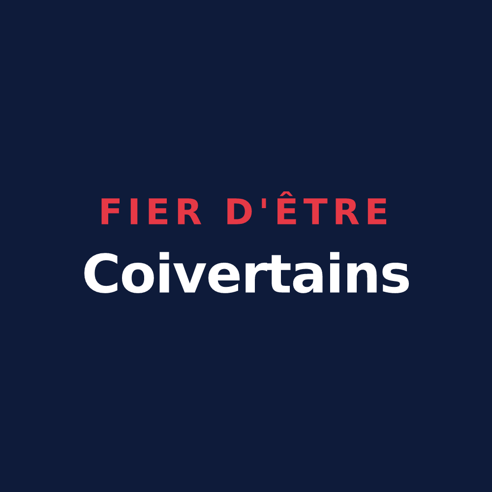 T-shirt « Fier d'être Coivertains » — design pour Coivert